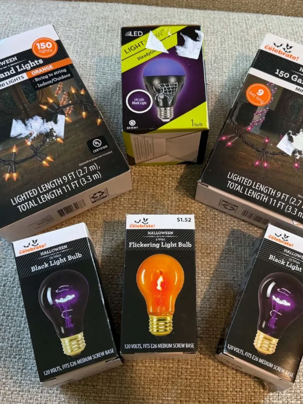 Collection of Halloween Lights